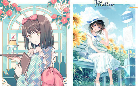 [会员][画集][HitenKei (Hiten)]Mellow[20P]