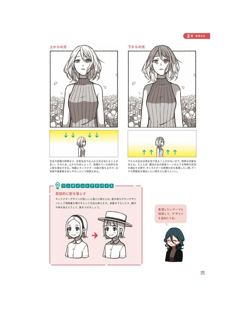 [漫画教程][日文]从零开始创建角色设计和表达的秘诀[148P]