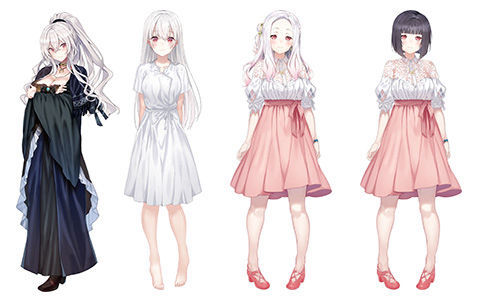 [会员][立绘图包][霜降 ぺれっと]白昼夢の青写真[3446P]