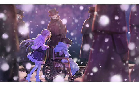 [游戏CG][Na-Ga 藤ちょこ(藤原) まろやか]プリマドール 冬空花火/雪華文様 游戏全CG[60P]