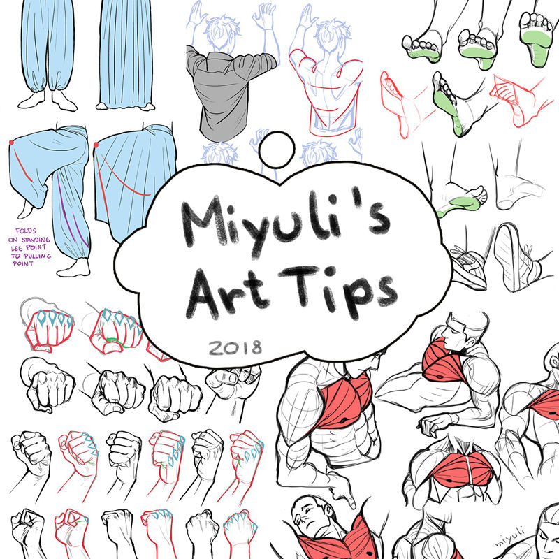 [漫画教程][Miyuli]Miyuli‘s Art Tips 2018[78P]