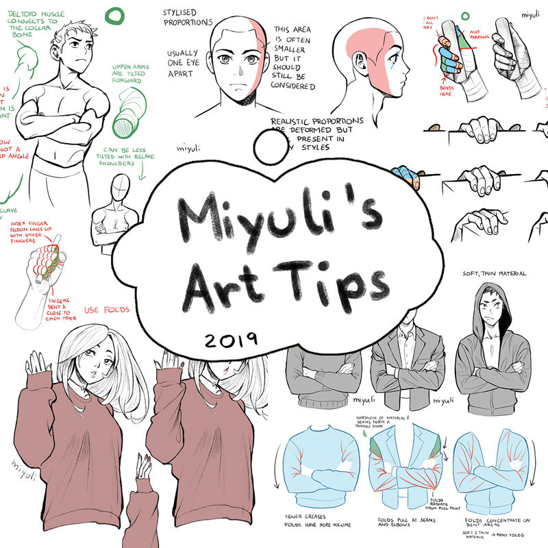 [漫画教程][Miyuli]Miyuli‘s Art Tips 2019[41P]