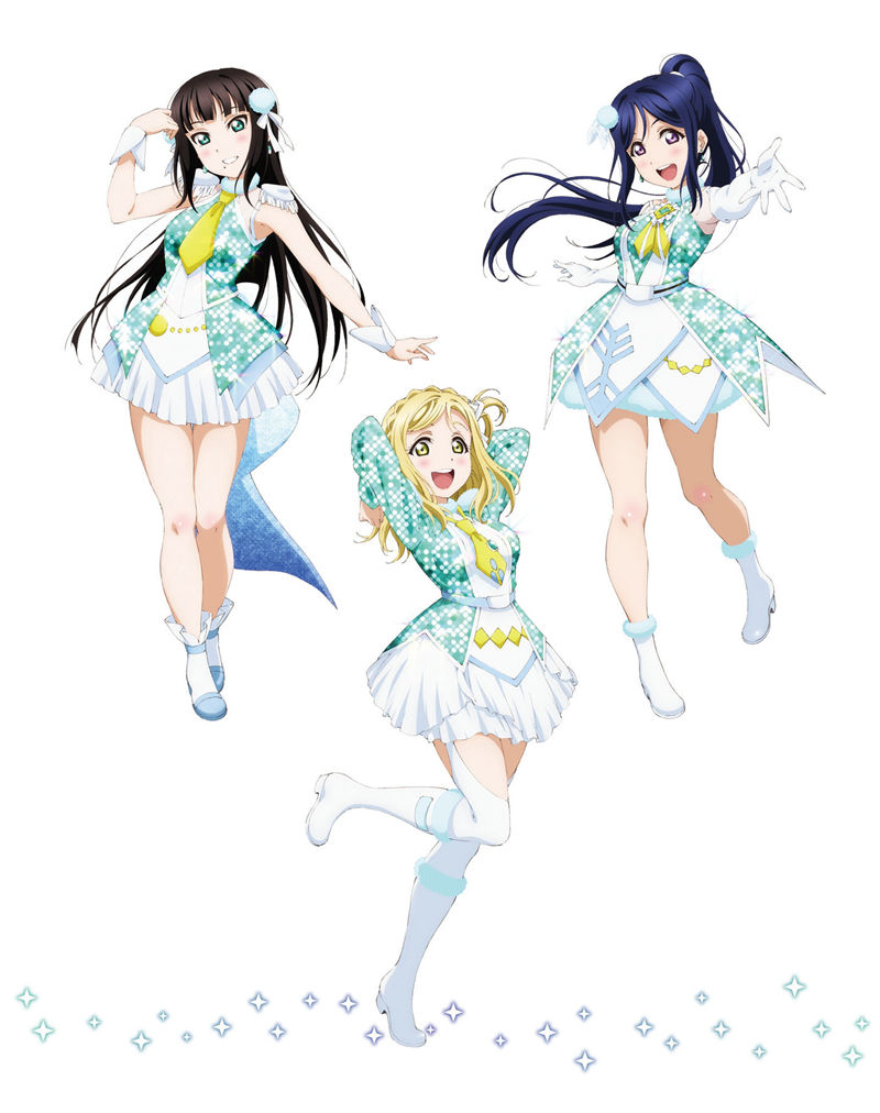 [会员][画集]ラブライブ！サンシャイン!! Perfect Visual Collection vol.01-03[354P]