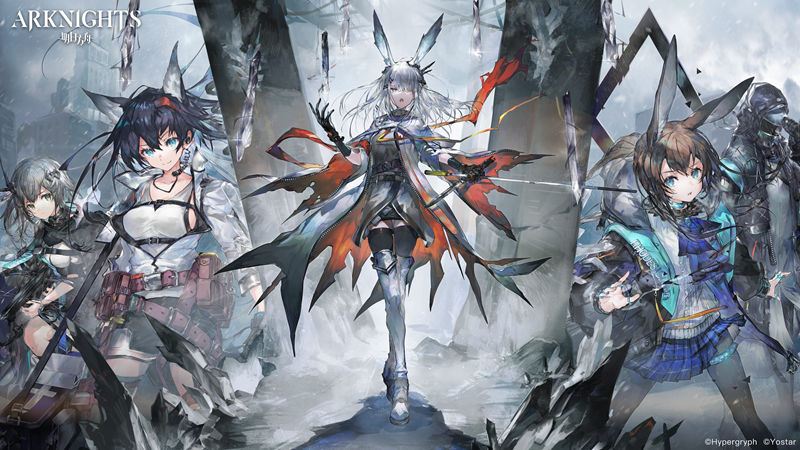 [画集]明日方舟(Arknights) 壁纸图片CG包[510P]