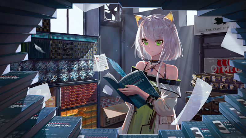 [画集]明日方舟(Arknights) 壁纸图片CG包[510P]