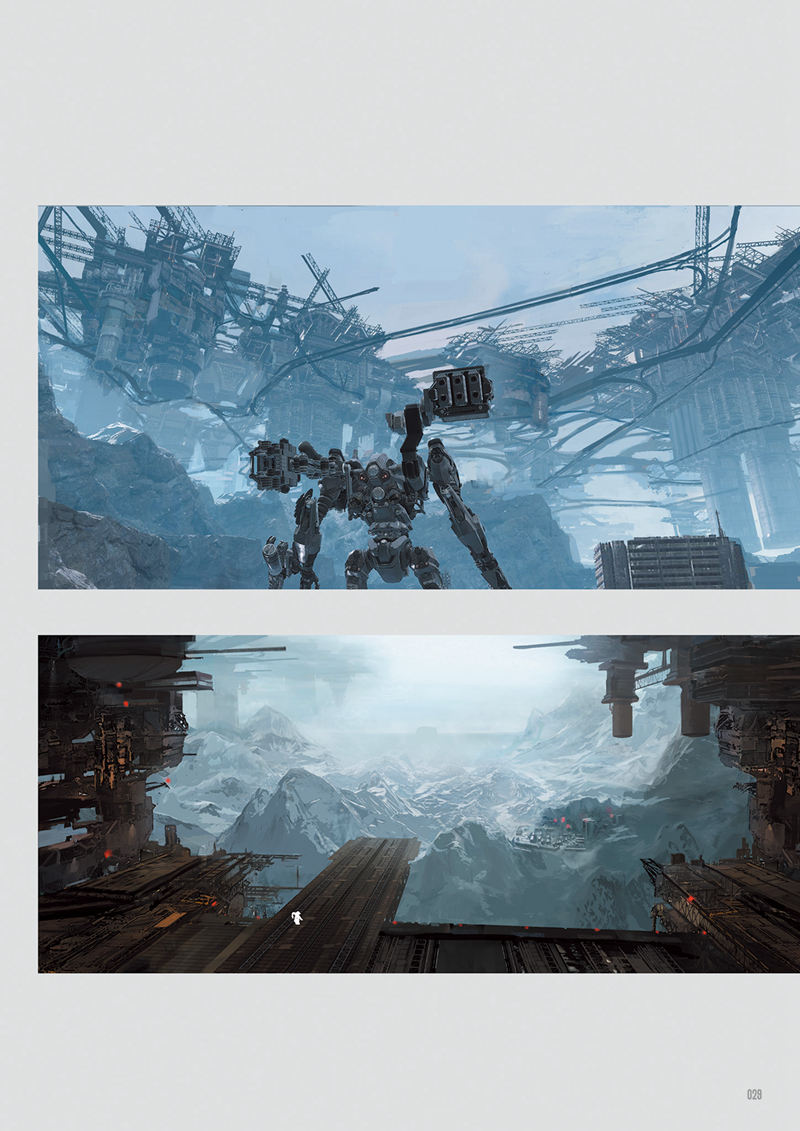 [会员][画集]ARMORED CORE VI FIRES OF RUBICON OFFICIAL ART WORKS[387P]