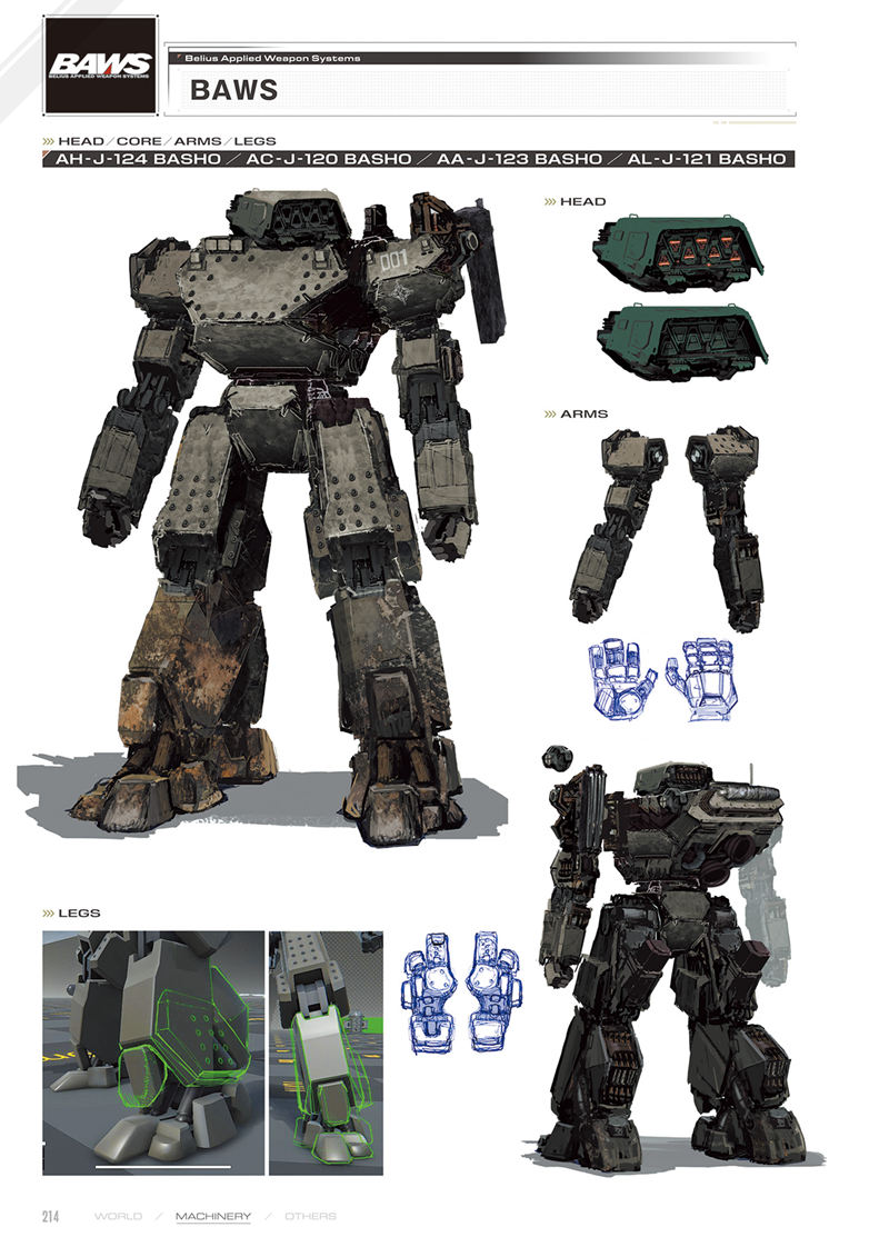 [会员][画集]ARMORED CORE VI FIRES OF RUBICON OFFICIAL ART WORKS[387P]