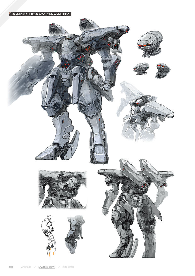 [会员][画集]ARMORED CORE VI FIRES OF RUBICON OFFICIAL ART WORKS[387P]
