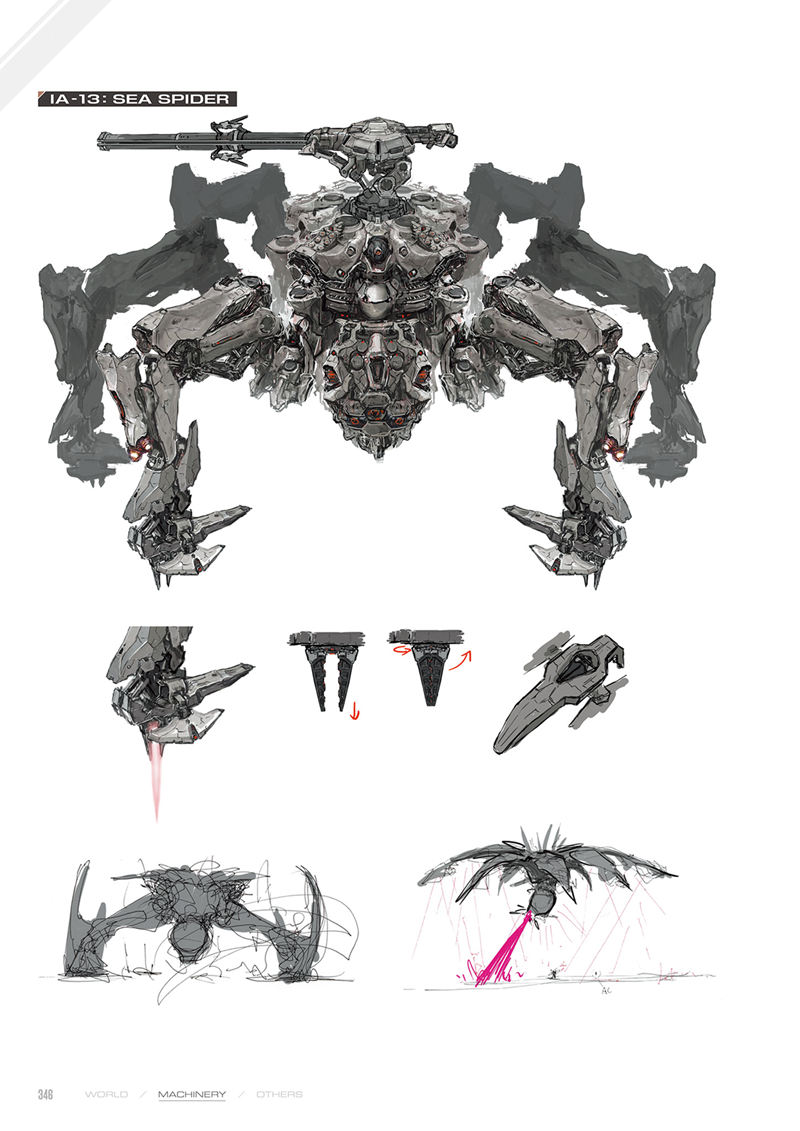 [会员][画集]ARMORED CORE VI FIRES OF RUBICON OFFICIAL ART WORKS[387P]