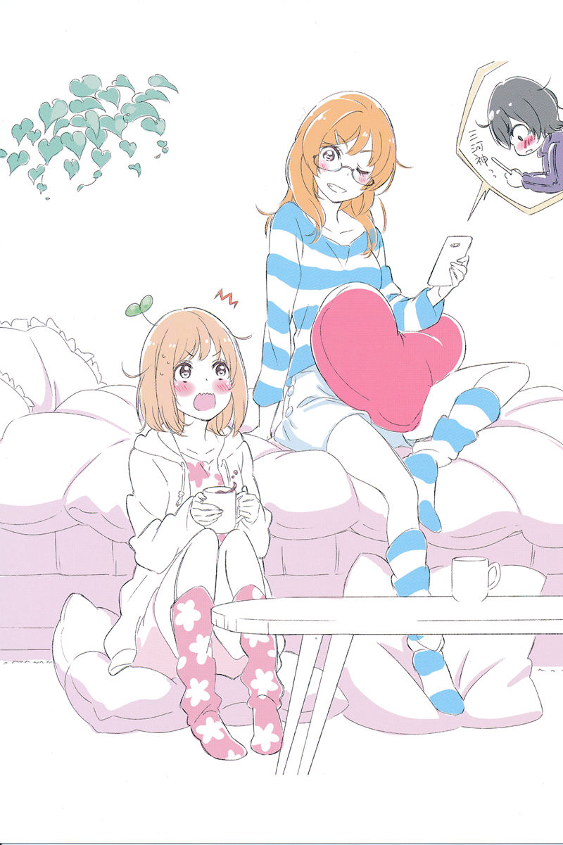 [会员][画集]あさがおと加瀬さん。 BD BOOKLET[16P]