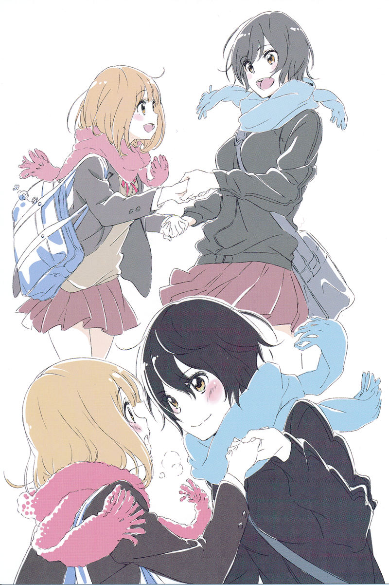 [会员][画集]あさがおと加瀬さん。 BD BOOKLET[16P]