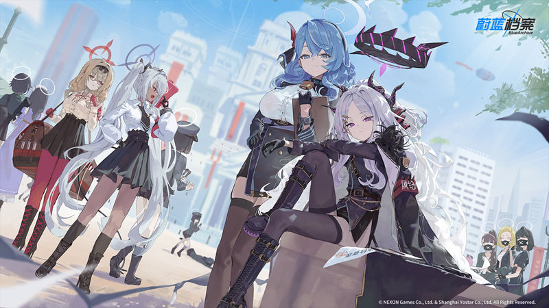 [画集]碧蓝档案(Blue Archive) 壁纸图片CG包[103P]