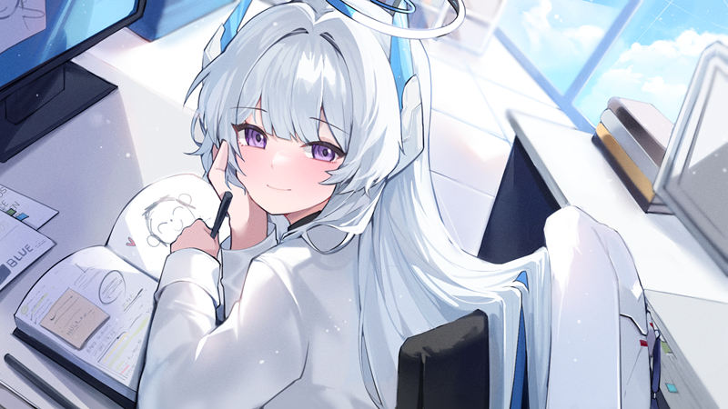 [画集]碧蓝档案(Blue Archive) 壁纸图片CG包[103P]