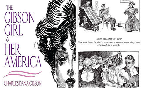 [画集]The Gibson Girl and Her America The Best Drawings of Charles Dana Gibson[164P]
