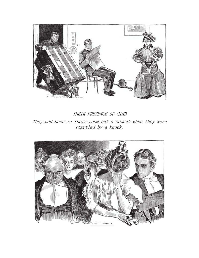 [画集]The Gibson Girl and Her America The Best Drawings of Charles Dana Gibson[164P]