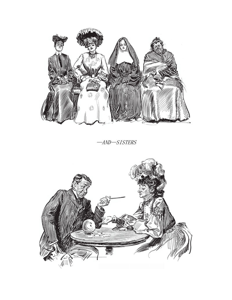 [画集]The Gibson Girl and Her America The Best Drawings of Charles Dana Gibson[164P]