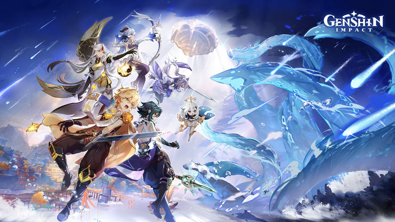[画集]原神(‌Genshin Impact) 壁纸图片CG包[520P]