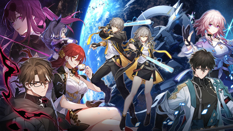 [画集]崩坏：星穹铁道(Honkai Star Rail) 壁纸图片CG包[370P]