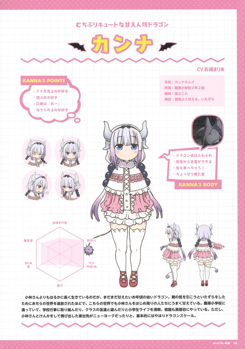 [会员][画集]TVアニメ 小林さんちのメイドラゴン シリーズ公式ファンブック[115P]
