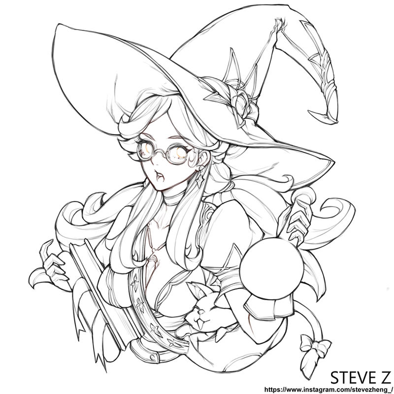 [画师推荐][SUZAKI(stevezheng)]artstation+instagram+推特图片包[1698P]