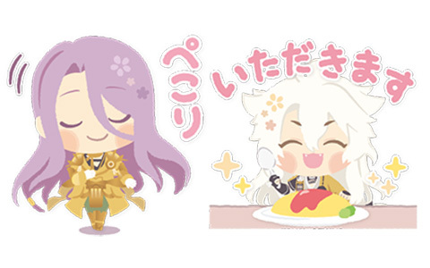 [表情包]わんぱく！刀剣乱舞 Line表情包[40P]