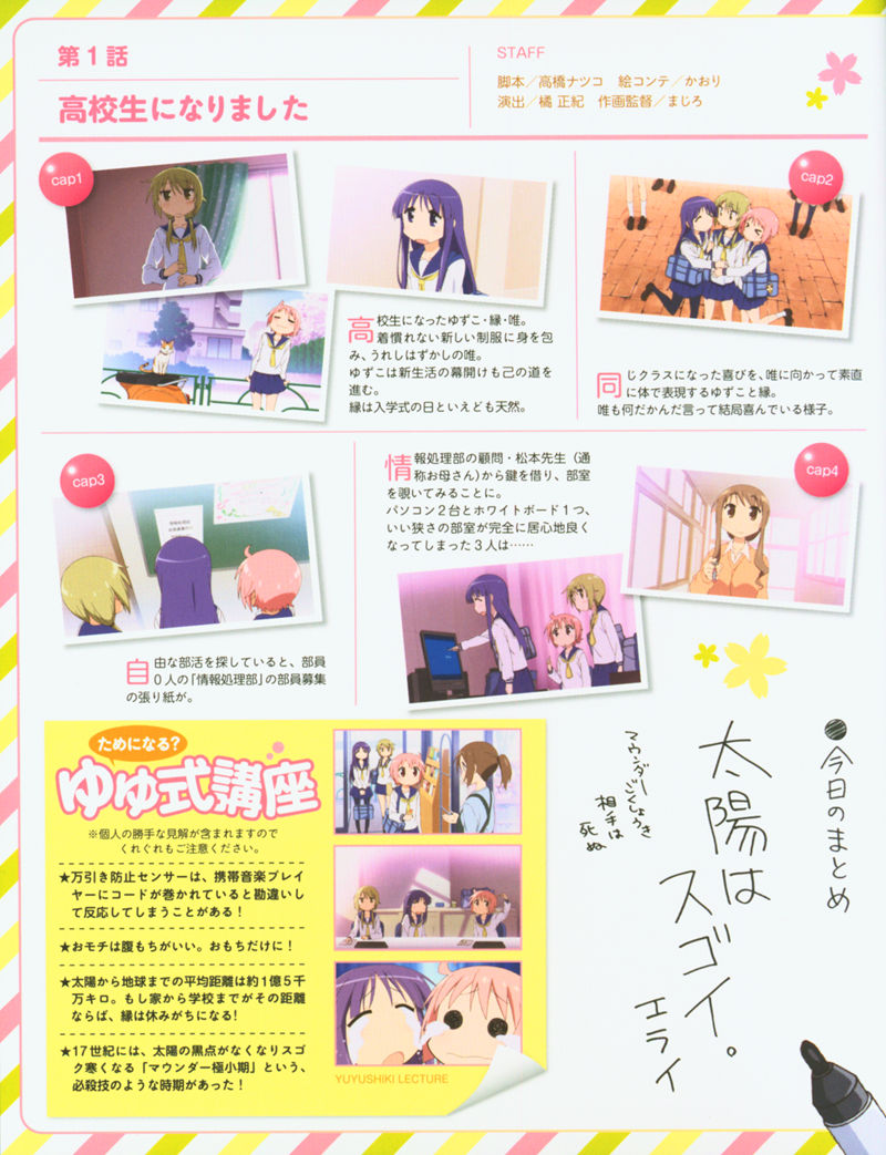 [会员][画集]ゆゆ式 BD BOOKLET[176P]