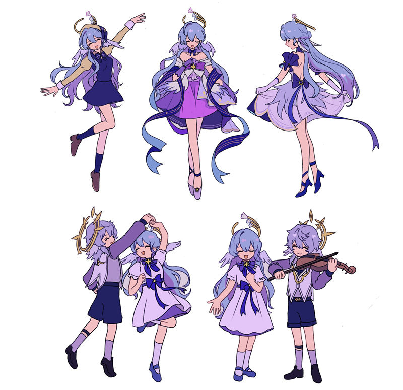 [画师推荐][茶流(CHA_RUR_U)]推特图片包[29P]