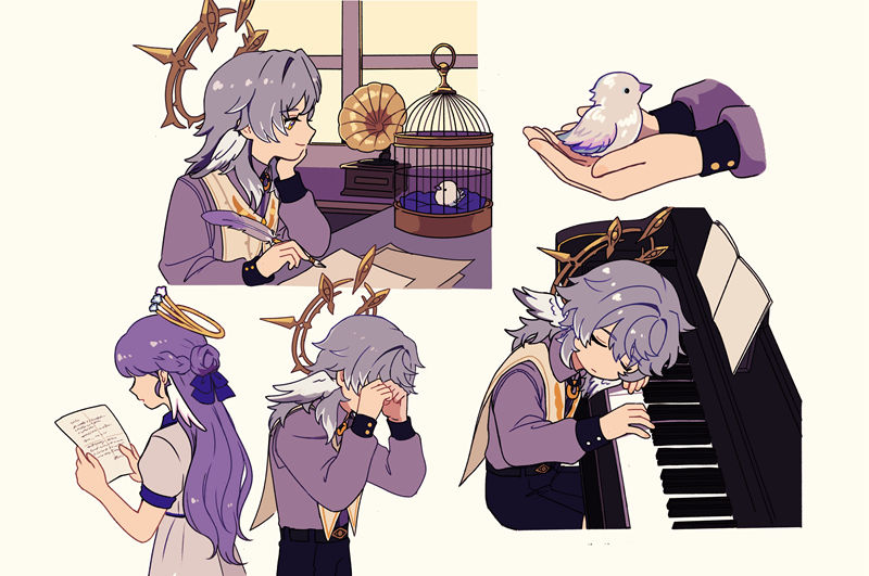 [画师推荐][茶流(CHA_RUR_U)]推特图片包[29P]