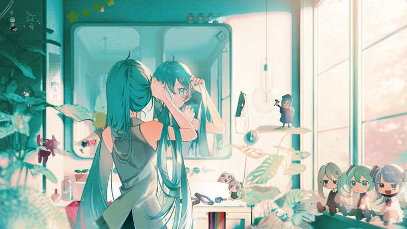 [画集]初音未来 壁纸包[840P]