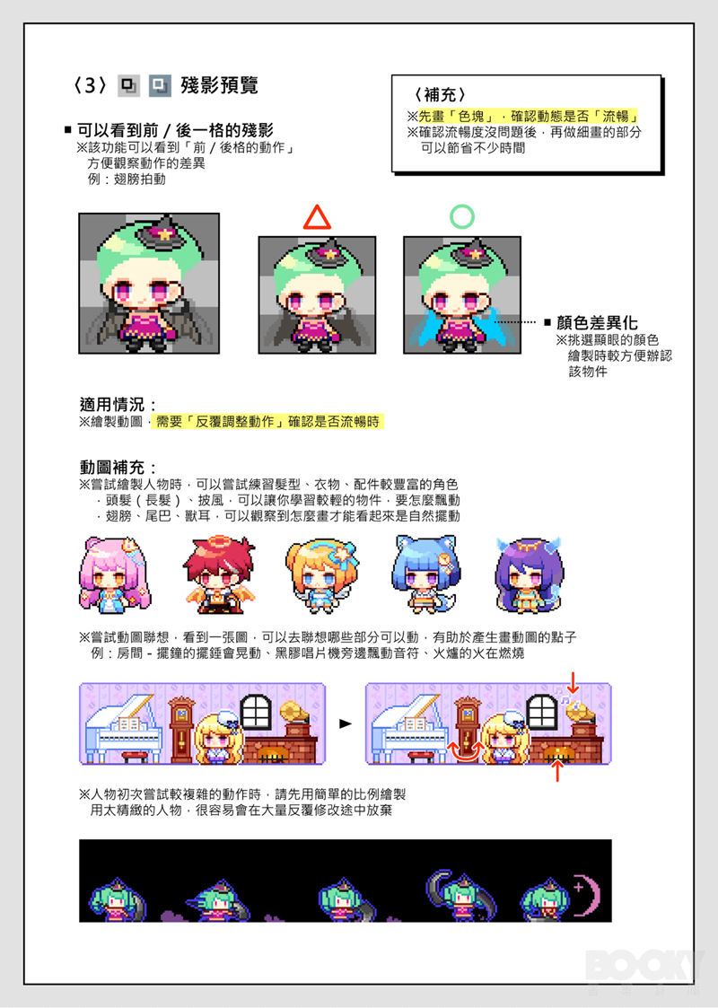 [漫画教程]千穗像素画教程 繁体中文版[66P]