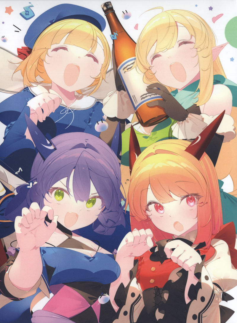 [会员][画集]スライム倒して300年、知らないうちにレベルMAXになってました BD BOOKLET[33P]