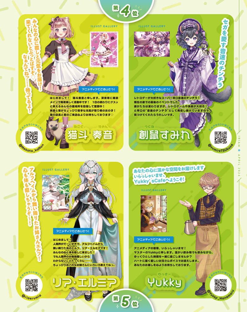 [会员][画集]アニメディア(Animedia) 2024年04月号[138P]