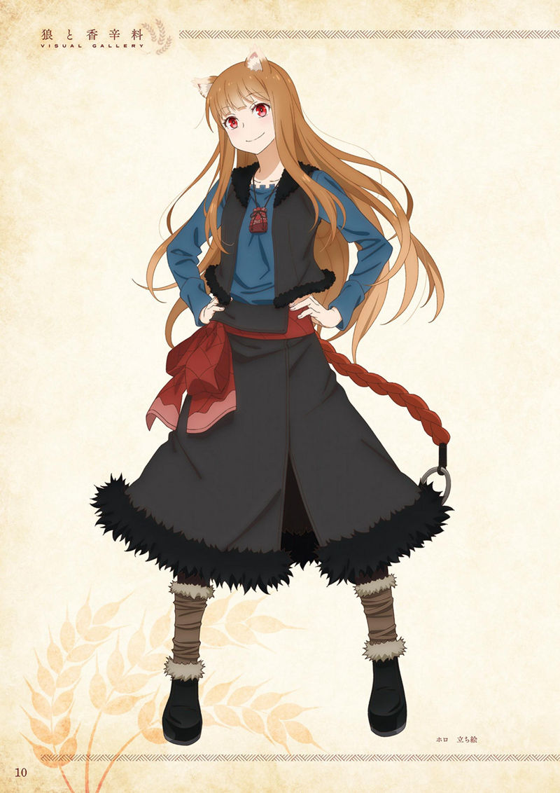 [会员][画集]狼と香辛料 MERCHANT MEETS THE WISE WOLF ビジュアルブック[78P]