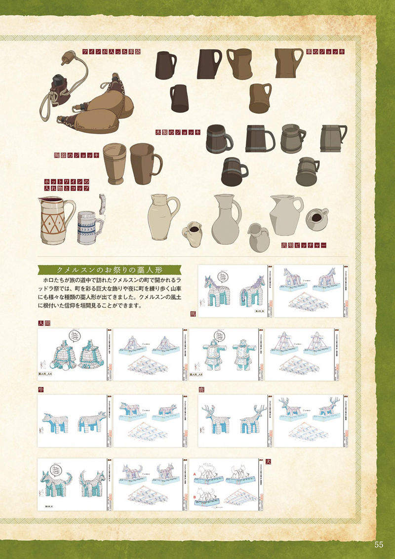 [会员][画集]狼と香辛料 MERCHANT MEETS THE WISE WOLF ビジュアルブック[78P]