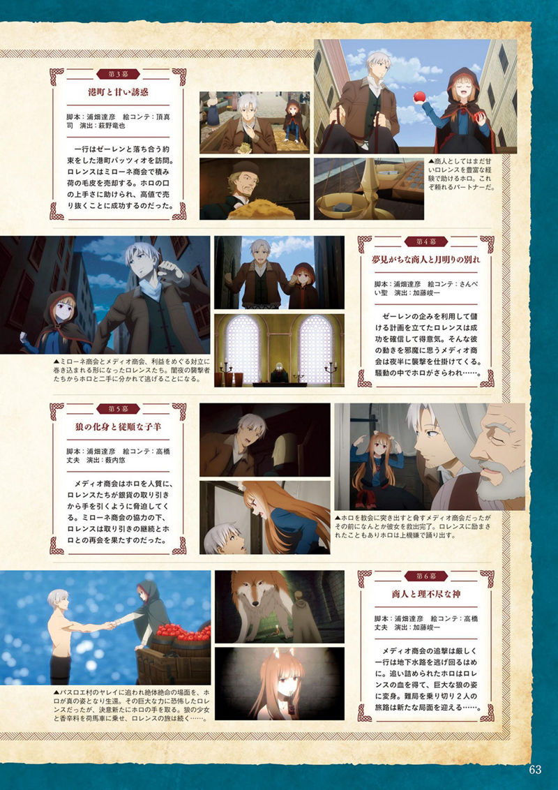 [会员][画集]狼と香辛料 MERCHANT MEETS THE WISE WOLF ビジュアルブック[78P]