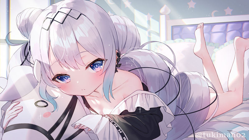 [会员][月うさぎ(tsukiman)]Pixiv+instagram+推特图片包[1074P]