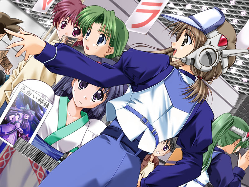 [游戏CG][みつみ美里 甘露樹 中村毅]COMIC PARTY DCE 游戏CG[362P]