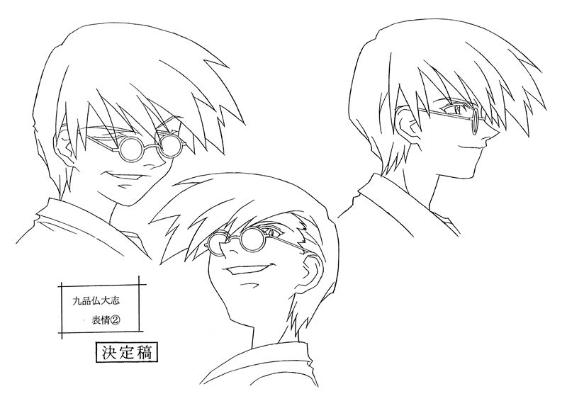 [线稿集]COMIC PARTY 动画资料设定线稿集[40P]