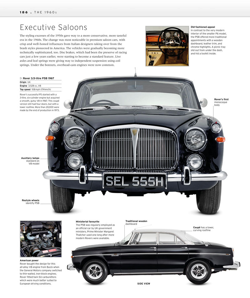 [画集]The Classic Car Book The Definitive Visual History[321P]