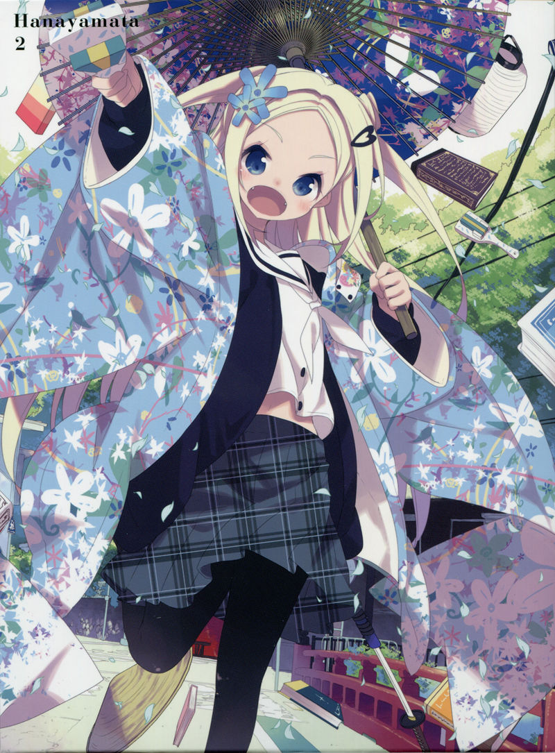 [会员][画集]ハナヤマタ BD BOOKLET vol.01~03[41P]