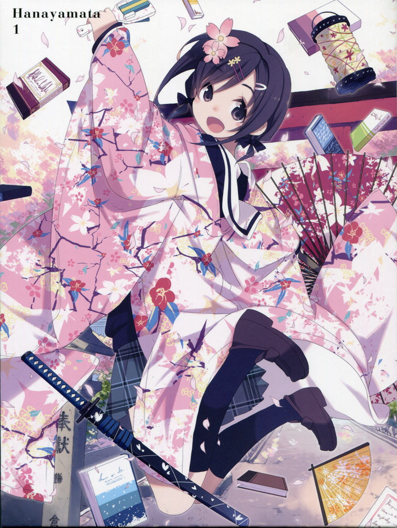 [会员][画集]ハナヤマタ BD BOOKLET vol.01~03[41P]