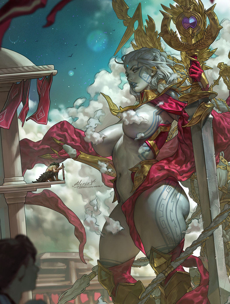 [画师推荐][aleriia v(aleriia_v)]artstation图片包[1133P]