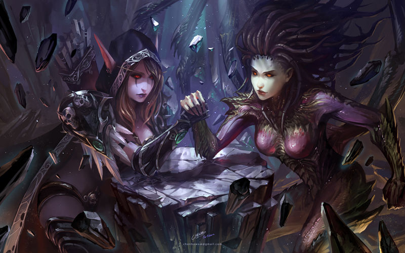 [画师推荐][CHENBO神不月(chenbo)]Pixiv+deviant+artstation图片包[602P]