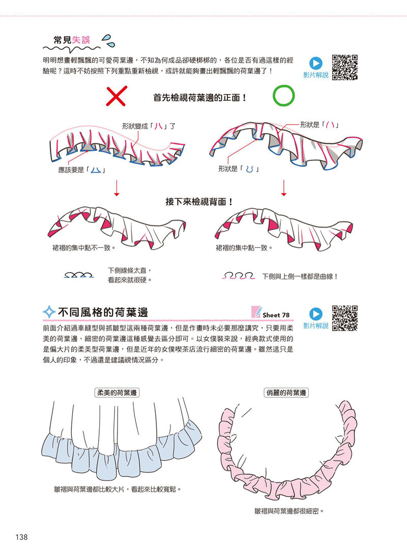 [漫画教程][日文+繁体中文]日本绘师到我家 跟着影片画 解锁人物卡关 附带特典+视频[146P]