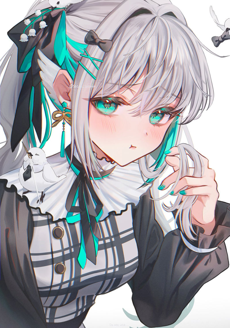 [画师推荐][紗鳥すずは(BTKcyber)]Pixiv+推特图片包[78P]