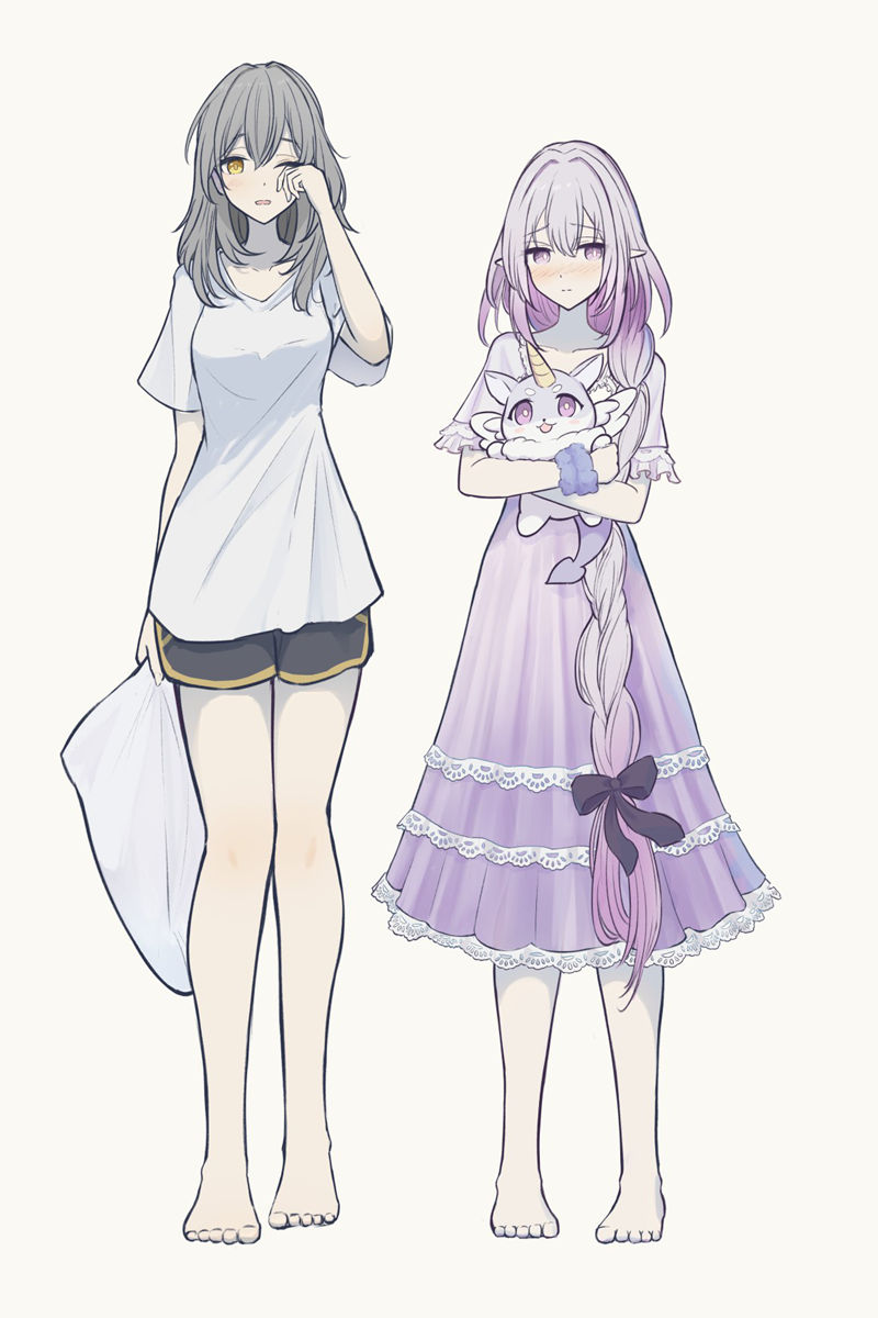 [画师推荐][しゅがーれす(sugarlessil)]Pixiv+BlueSky+推特图片包[251P]