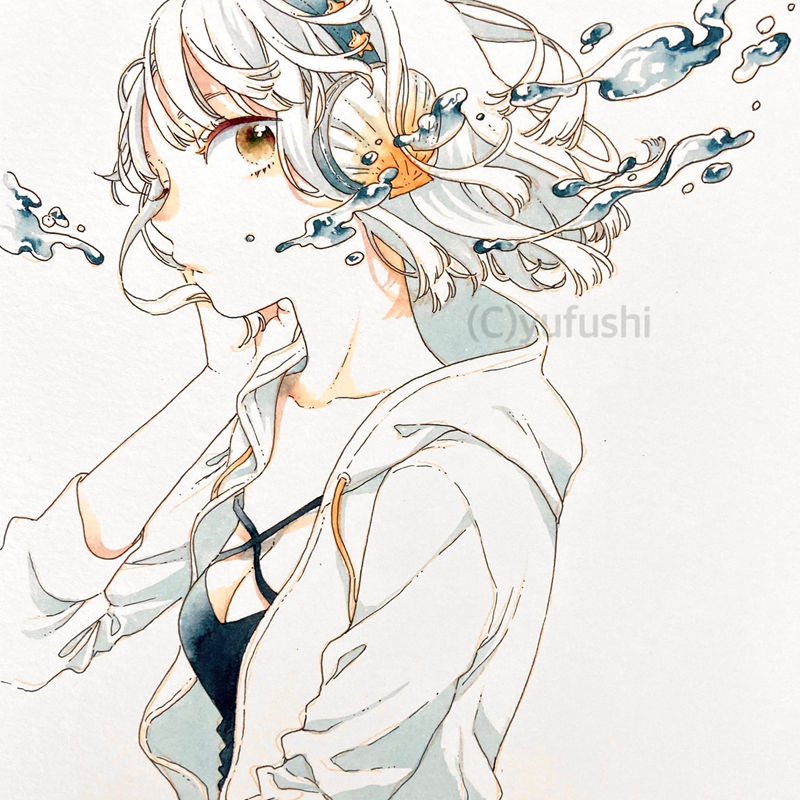[会员][友風子(yufushi)]Pixiv+instagram+推特图片包[2841P]