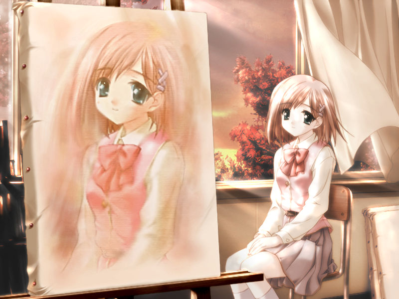 [游戏CG][画野朗 魚 ぽん酢 植田亮]Canvas DVD ～セピア色のモチーフ～ 精选CG[147P]