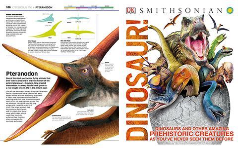 [画集]Dinosaur!: Dinosaurs and Other Amazing Prehistoric Creatures as You've Never Seen Them Before[210P]