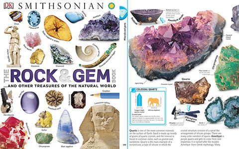 [画集]The Rock and Gem Book: And Other Treasures of the Natural World[210P]